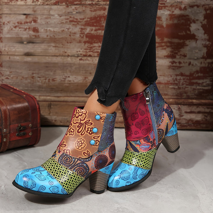 Emily | Orthopedic Vintage Ankle Boots