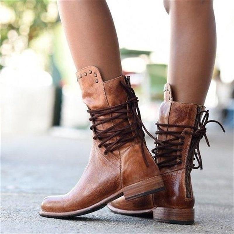 Ella | Orthopedic Lace-Up Boots