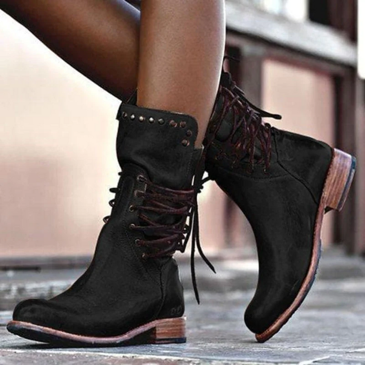 Ella | Orthopedic Lace-Up Boots