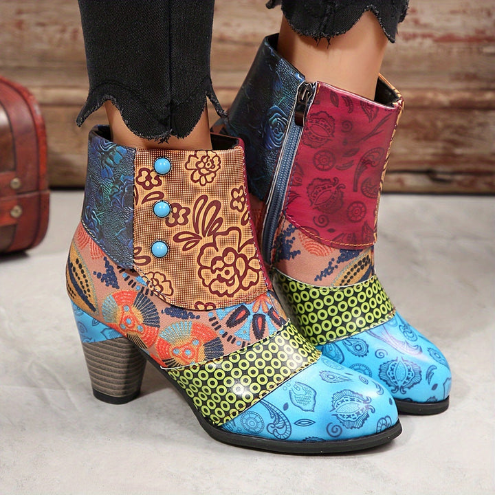Emily | Orthopedic Vintage Ankle Boots