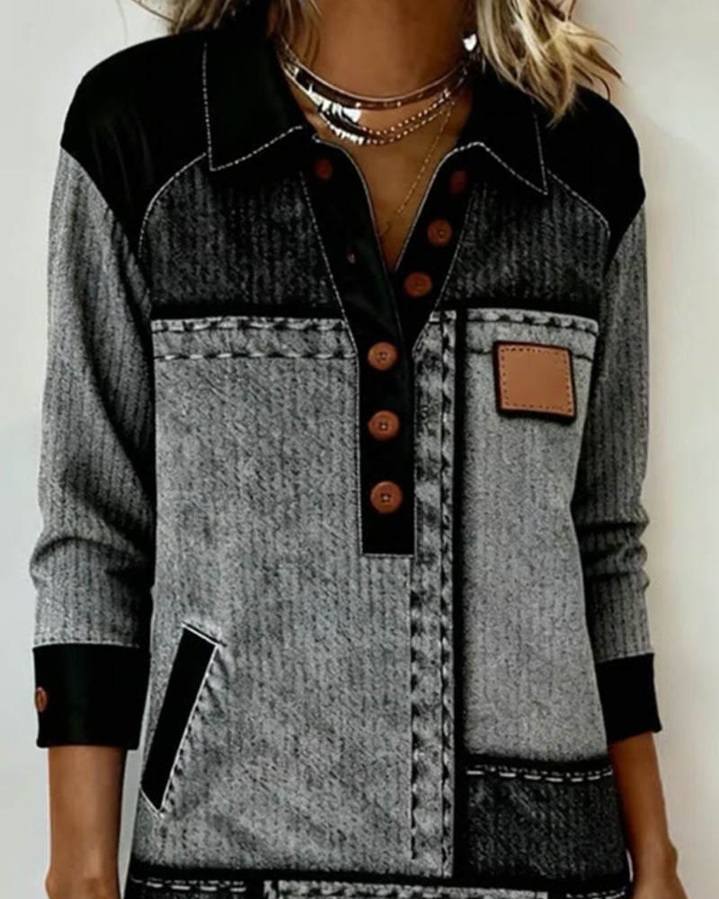 Barbara | Geometric patchwork dress