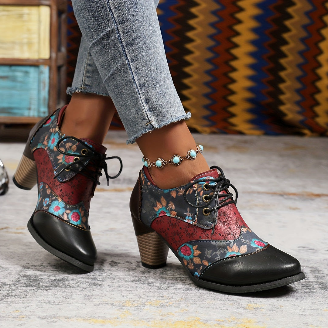 Chloe | Orthopedic Vintage Ankle Boots