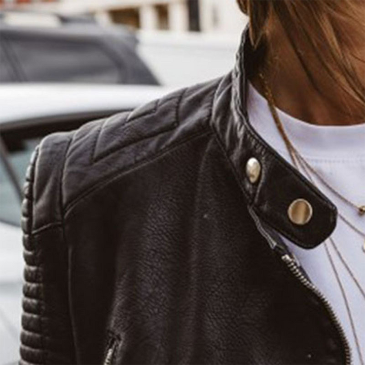 Janet | Authentic Leather Motorcycle Jacket