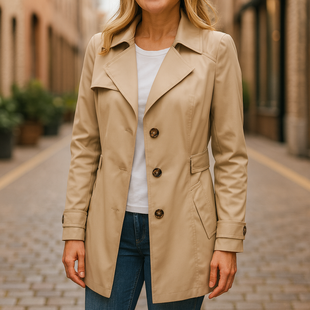 Jamie | Stylish Autumn Trench Coat
