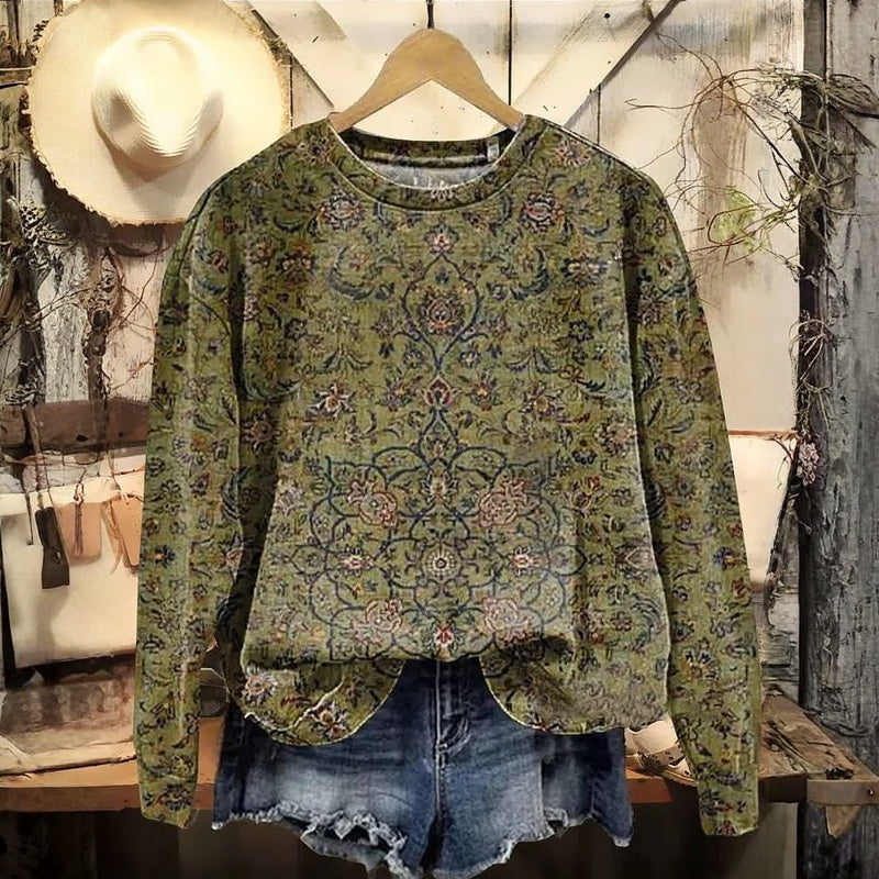 Casual Vintage Sweatshirt