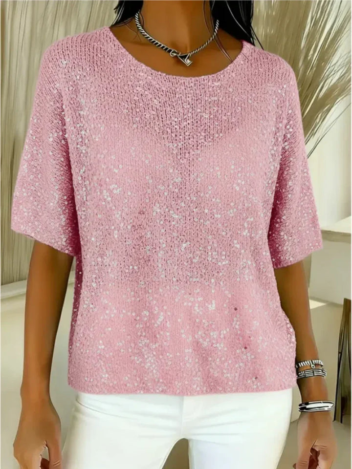 Sonora Glint Satin Top