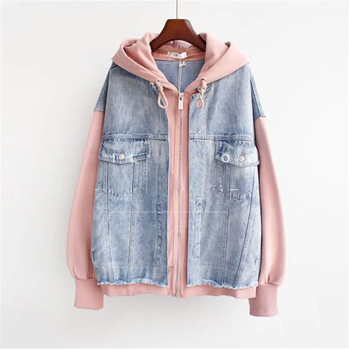 Eloise | Denim Jacket with Hoodie